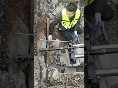 Micro-plateforme de forage horizontale