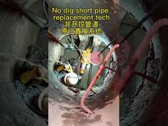 Système de remplacement de pipelines courts équipement de rupture de pipelines