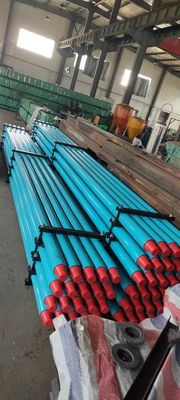 Soudure par friction Pipe de forage de puits d'eau couleur bleu et noir Od 3 1/2 "