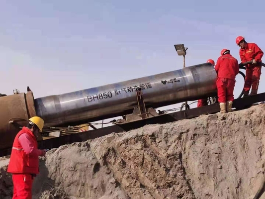 Marteau de pilonnage de tuyau pneumatique de diamètre extérieur hôte de 850MM jaune BH850