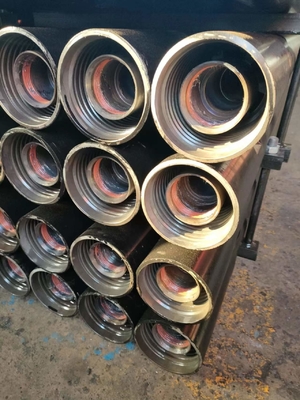 Haute tige de forage en acier de puits d'eau OD 114mm 4 1/2&quot; longueur de Remet 6000mm