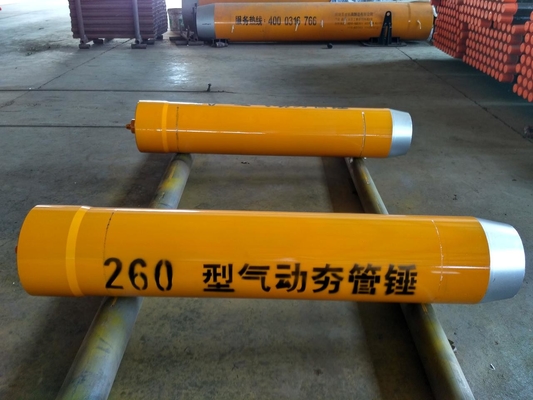 Diamètre extérieur de enfoncement du marteau BH260 260mm du tuyau ISO9001 pneumatique jaune