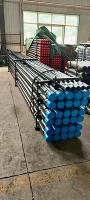 Pipe de forage à double paroi E75 noir / bleu longueur 3m / 4,5m / 6m