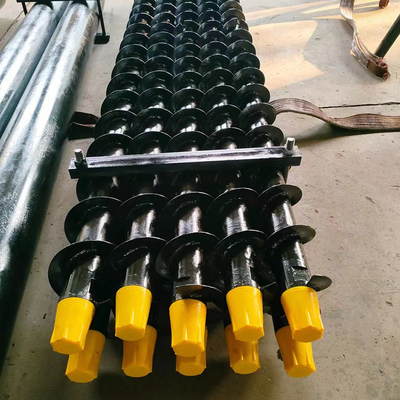Pipe de forage HDD peinte en noir de 73 mm avec connexion API NC 3 m Longueur 8 mm Paroi