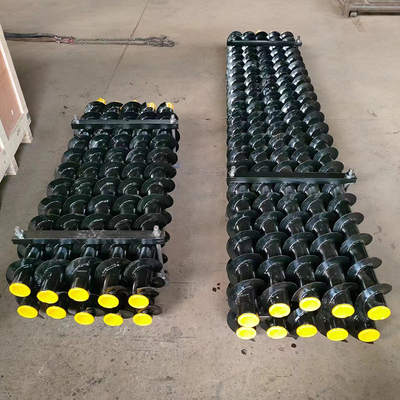 Pipe de forage HDD peinte en noir de 73 mm avec connexion API NC 3 m Longueur 8 mm Paroi