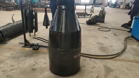 Pipeline Expander with Automatic Threaded Tie Rod Traction Lightweight Quick-Install Locking Kit and Hydraulic Power Unit