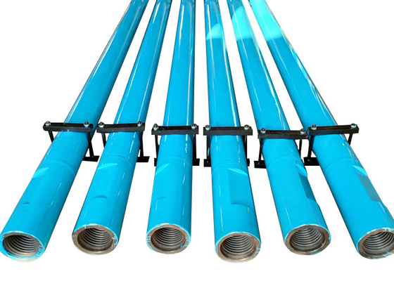 R780 garniture de forage de puits d'eau du bleu en acier 219*25*7620 25ft pour l'exploitation
